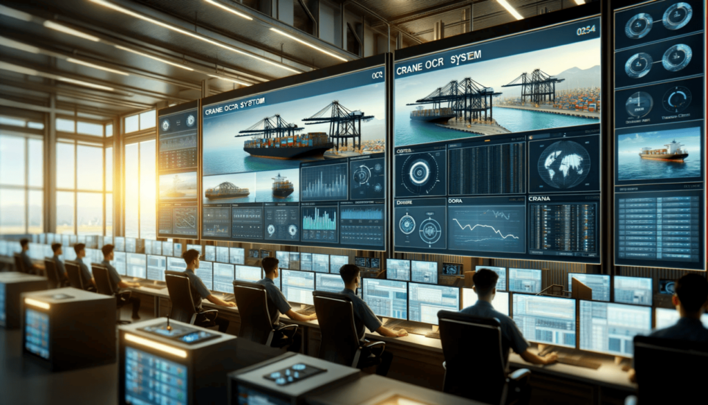 Crane ocr automation for container terminals
